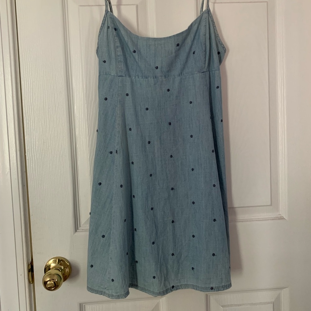 Jean colored dress